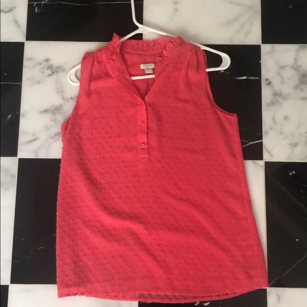 Jcrew pink blouse